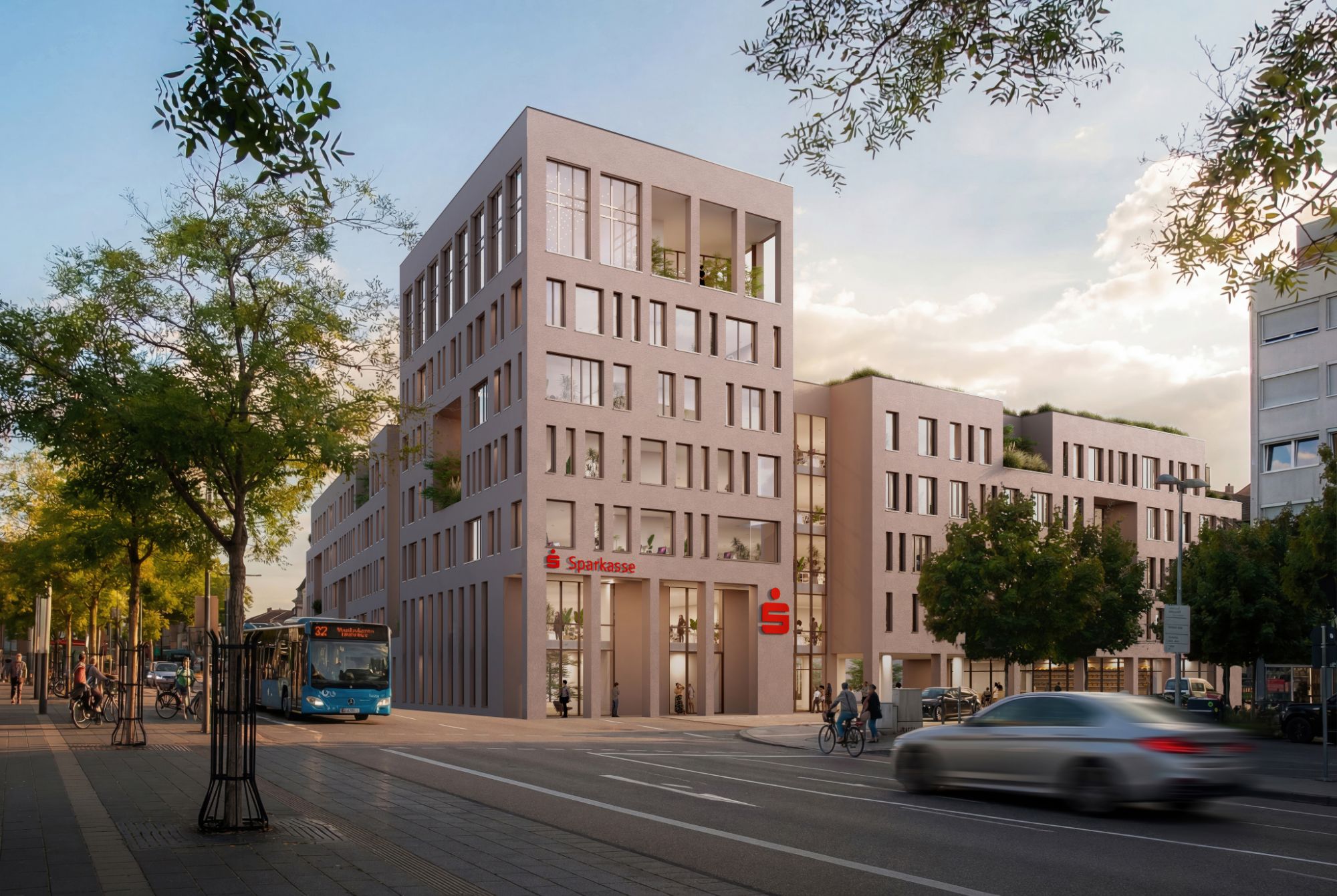 Ehret+Klein AG verkauft das Projekt Stadttor Landau an die Sparkasse Südpfalz